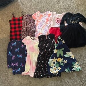 Colorful Girls' Dress Bundle